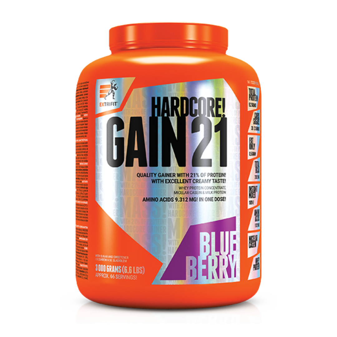Extrifit Hardcore Gain 21, 3000 g (Kokteilis raumenų masei auginti) - FEN sport nutrition
