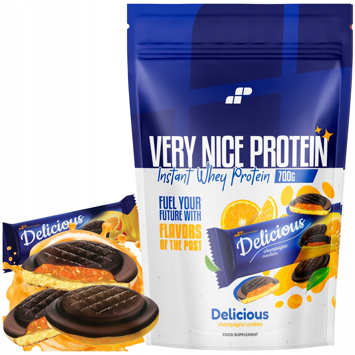 MP Very Nice Protein - 700g (baltyminis kokteilis) - FEN sport nutrition