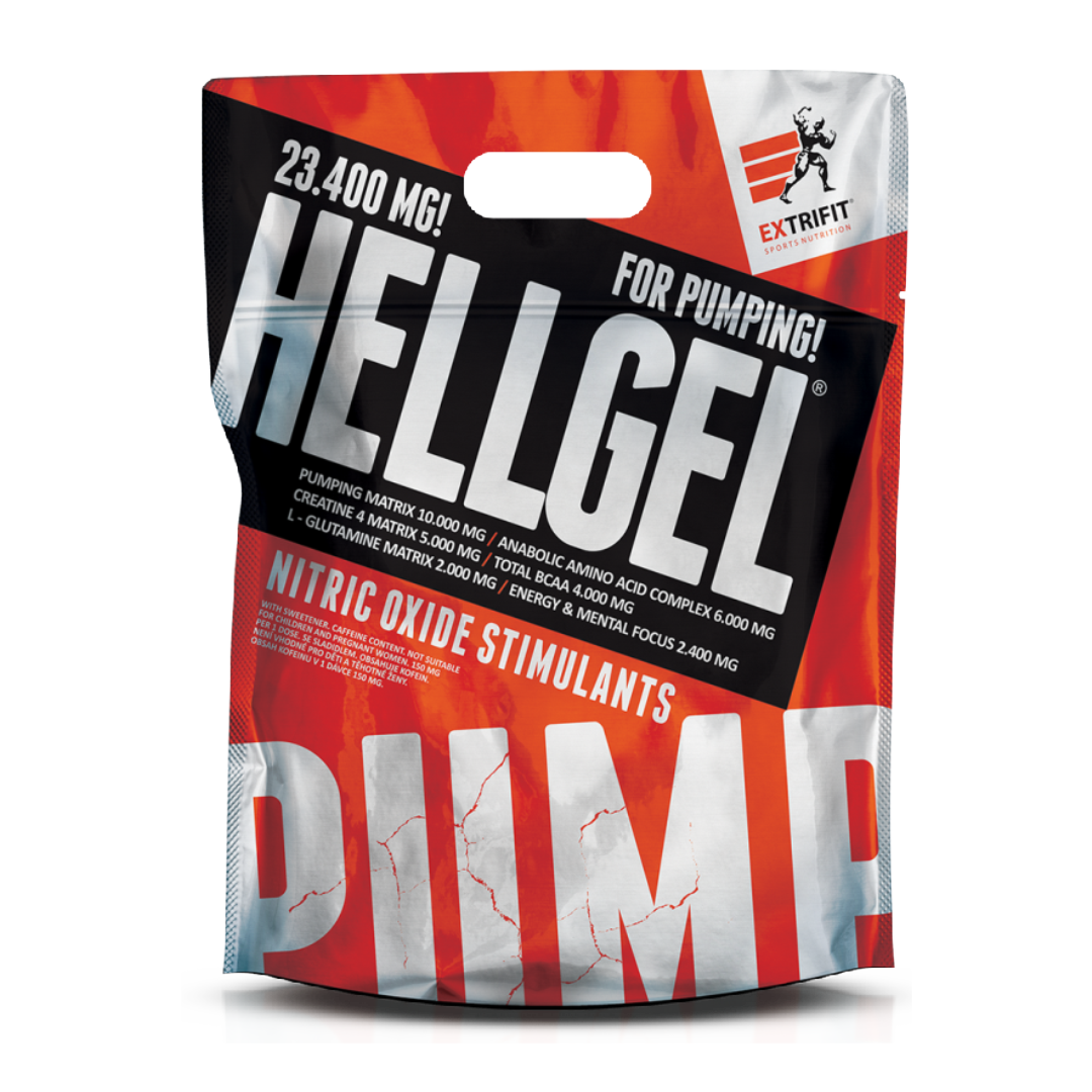 Extrifit HELLGEL, 25 pakuotės po 80g, Pre-workout