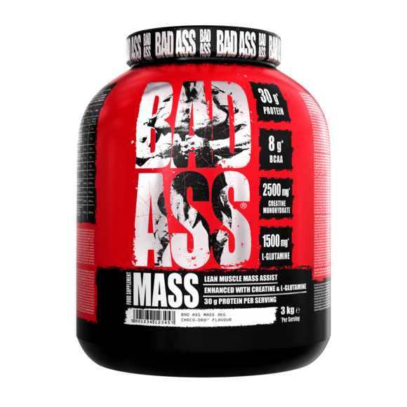 BAD ASS® Masse 3 kg (Cocktail für das Massenwachstum)