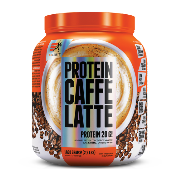 Extrifit CAFFE LATTE WHEY PROTEIN 80 (proteincocktail med kaffe)