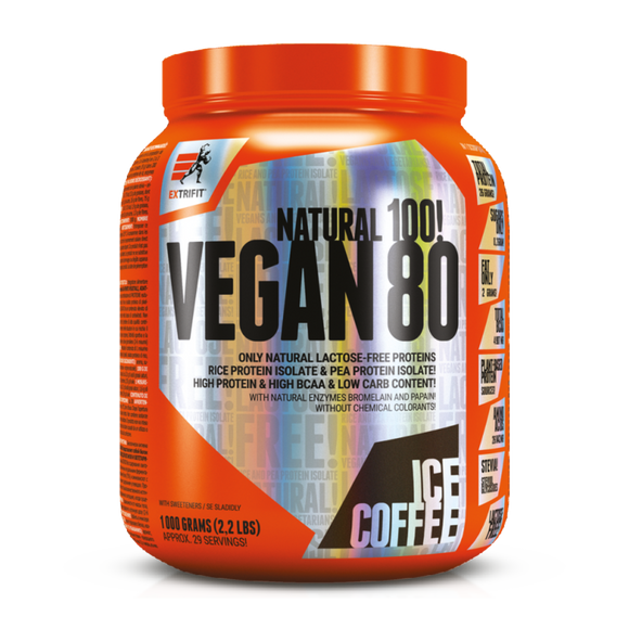 Extrifit VEGAN 80 1000 g (cocktail proteic vegan)