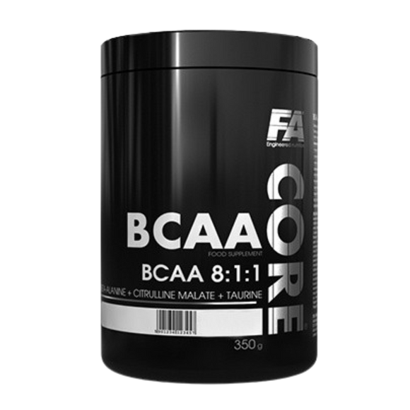 FA Core BCAA 8: 1: 1 350 g. (BCAA -aminozuren)