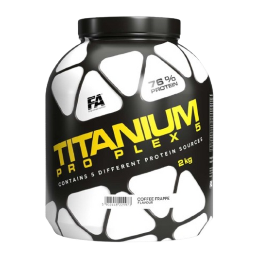 FA Titanium Pro Plex 5 2000 g (Pieno išrūgų baltymų kokteilis) - FEN sport nutrition
