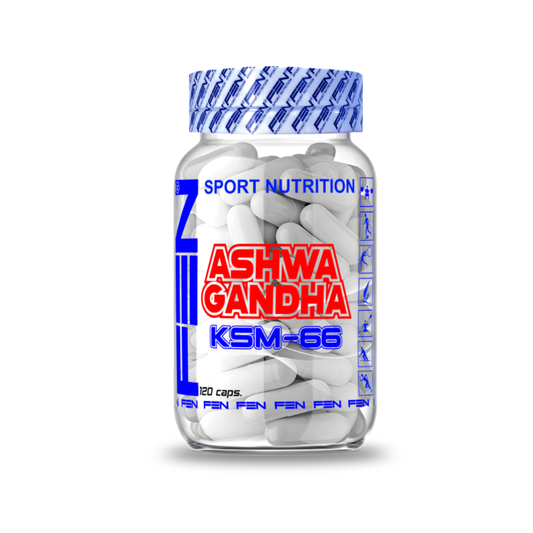 FEN ASHWAGANDHA KSM-66 120 kaps - ašvaganda - FEN sport nutrition