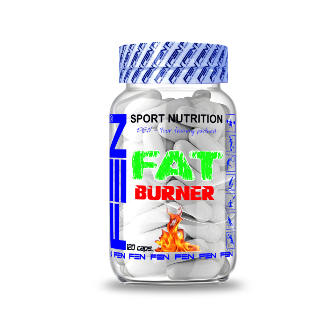 FEN Fat Burner 120 kaps (riebalų degintojas) - FEN sport nutrition