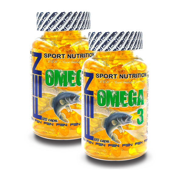FEN Omega 3, 2 x 120 Capses. 33/22 (capsules de gel doux)
