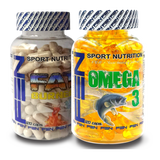FEN Omega 3 120 caps. + FEN Lipo Burner 120 KAPS (supplementen voor cholesterolverlaging)