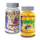 FEN Omega 3 + FEN Inosine + Järn (en uppsättning tillskott för hjärtat)