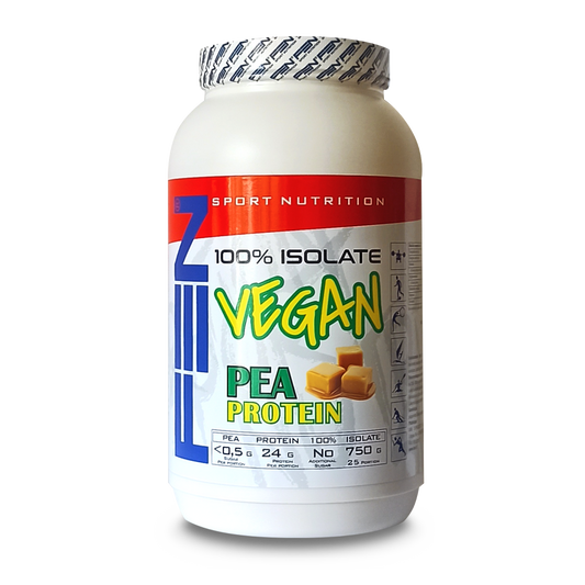 FEN Vegan 100% PEA Isolate 750 g (Veganiškas žirnių baltymų izoliato kokteilis) - FEN sport nutrition