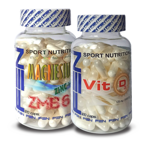 FEN ZMB6 + FEN Vit D, 2 x 120 Kaps (vitaminer og mineraler kompleks)