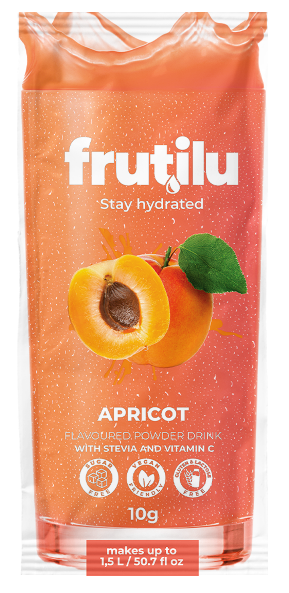 Frutilu becukris gėrimas abrikosų skonio - FEN sport nutrition