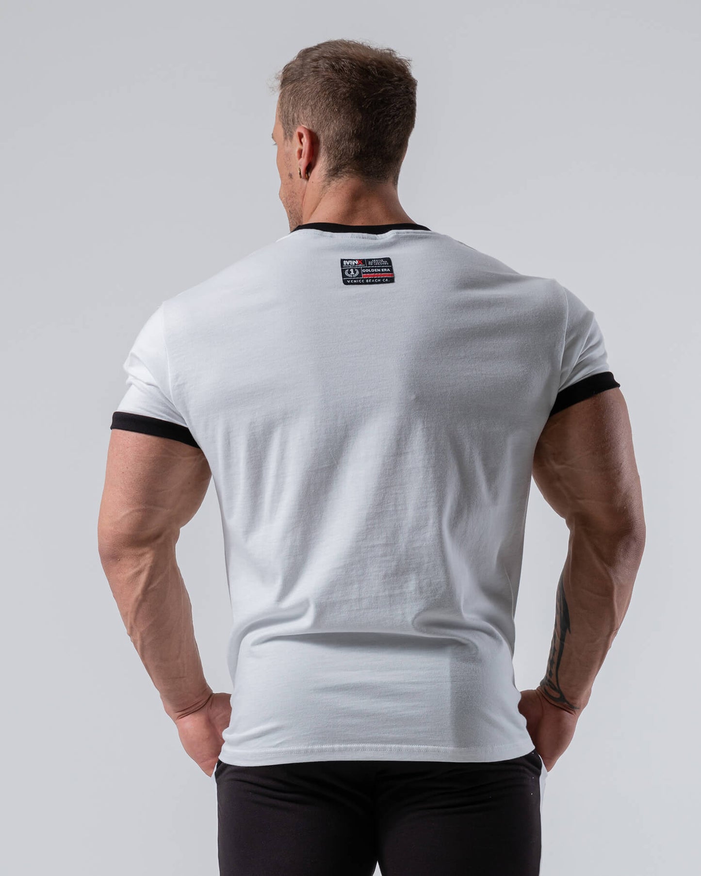 MNX classic T-shirts Golden Era White - FEN sport nutrition