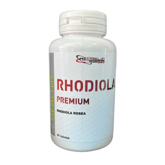 Rhodiola Premium 60 kapslit (roosa rodiole - kuldne juur)