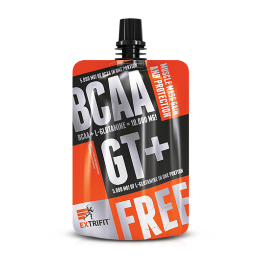 Extrifit BCAA GT+ 80 g. BCAA su L-Glutaminu