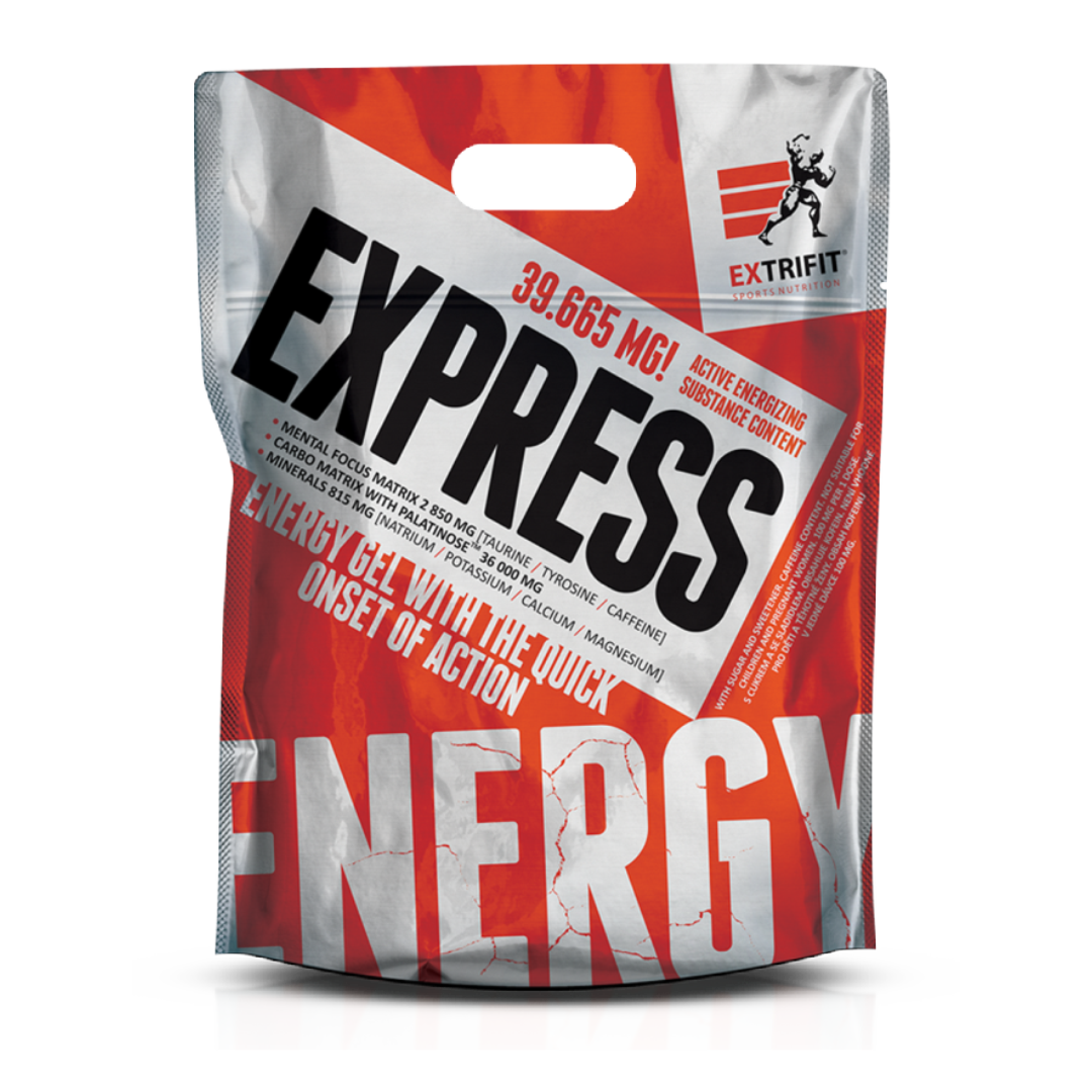 Extrifit EXPRESS ENERGY GEL (25 pakuotės po 80 g) Energetinis gelis