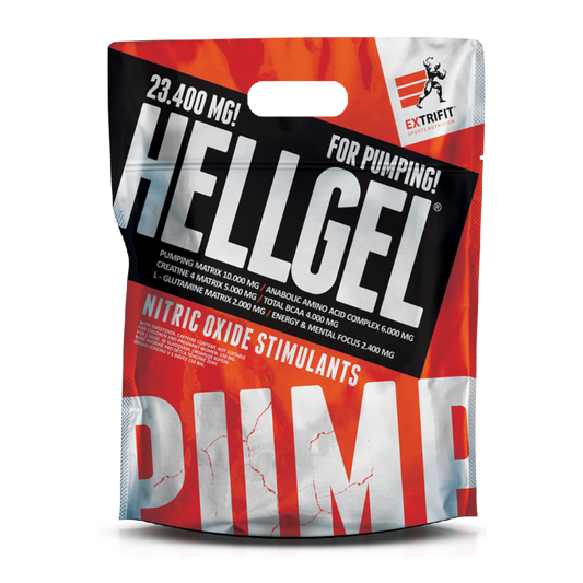 Extrifit HELLGEL, 25 pakuotės po 80g, Pre-workout
