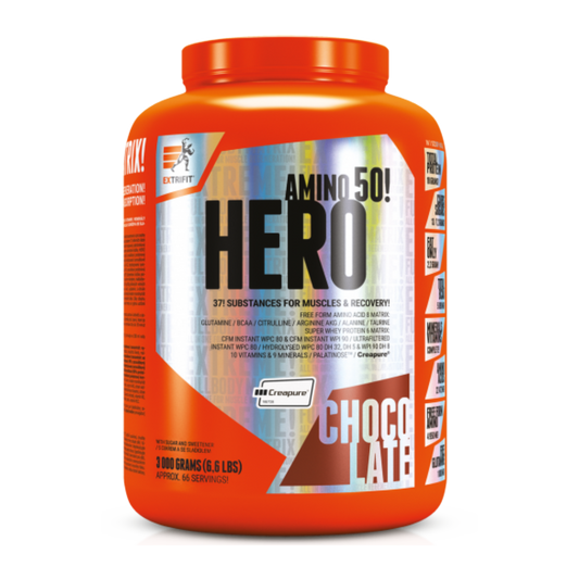 Extrifit HERO 3000 g. kkokteilis raumenų masei auginti