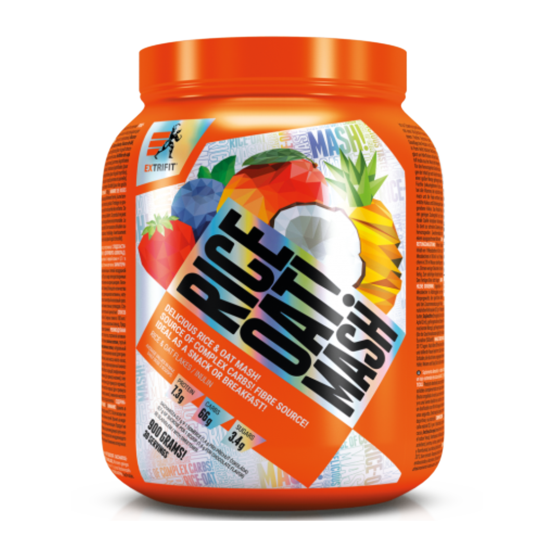 Extrifit RICE-OAT MASH 900 g  greitai paruošiama košė