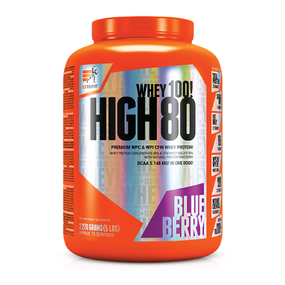 Extrifit HIGH WHEY 80 2270 g (proteincocktail)