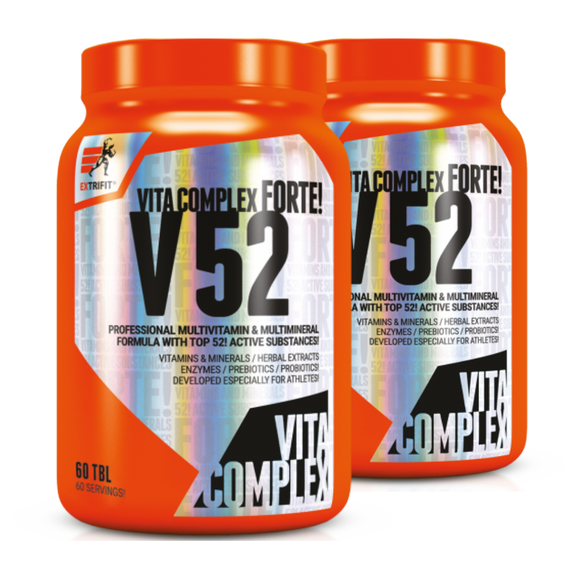 Extrifit V52 (60 comprimés) 1 + 1 (complexe de vitamines et minéraux)